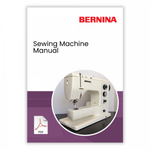 bernina sewing machine manual